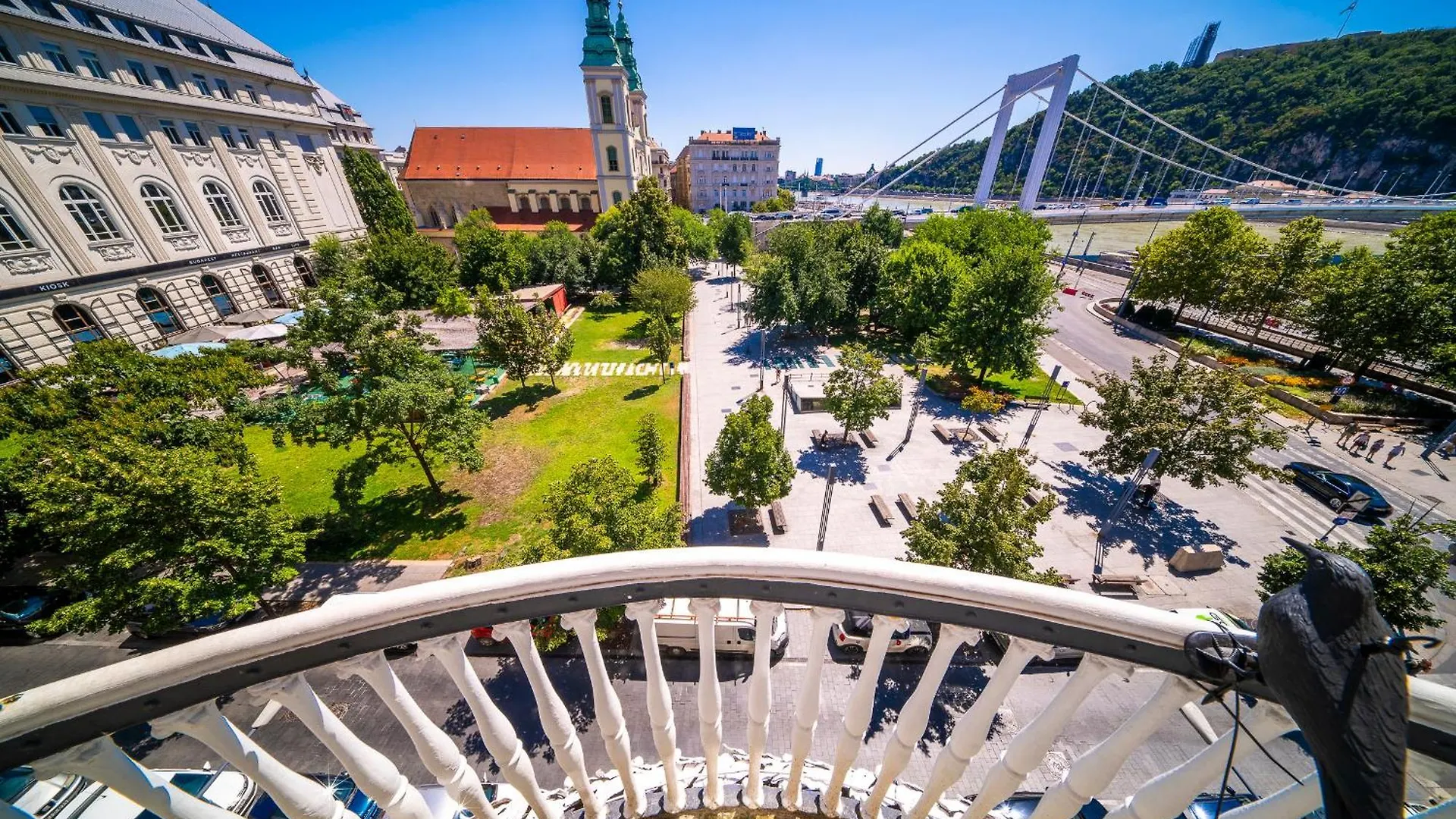 Lägenhet Budapest Riverfront Lux